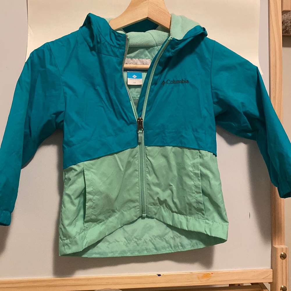 Columbia Kids Jacket - Teal and Mint